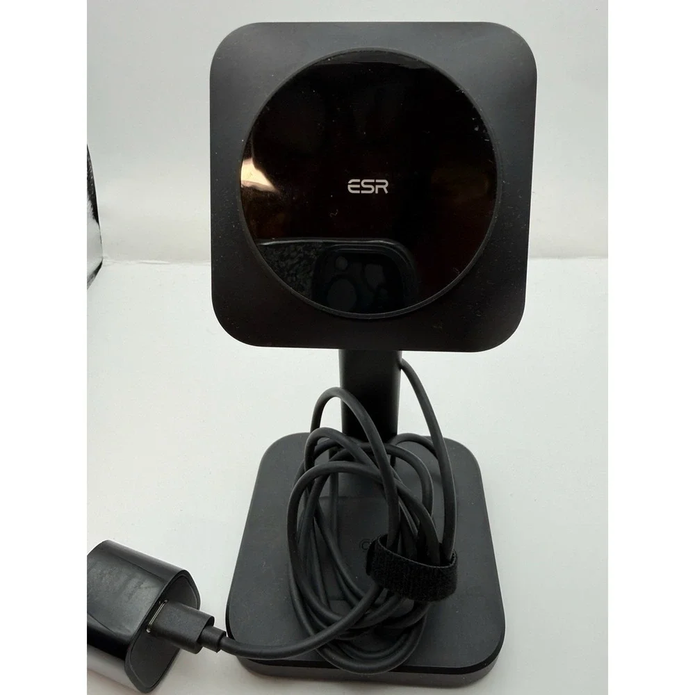 ESR HaloLock 3 In-1 Magnetic Wireless Charger Black US Plug Fast Charging